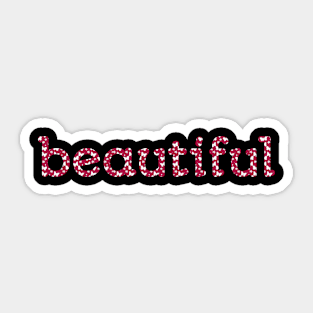 Beautiful Flowers art Sticker